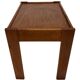 Vintage set of 3 side tables nesting pine wood 60s