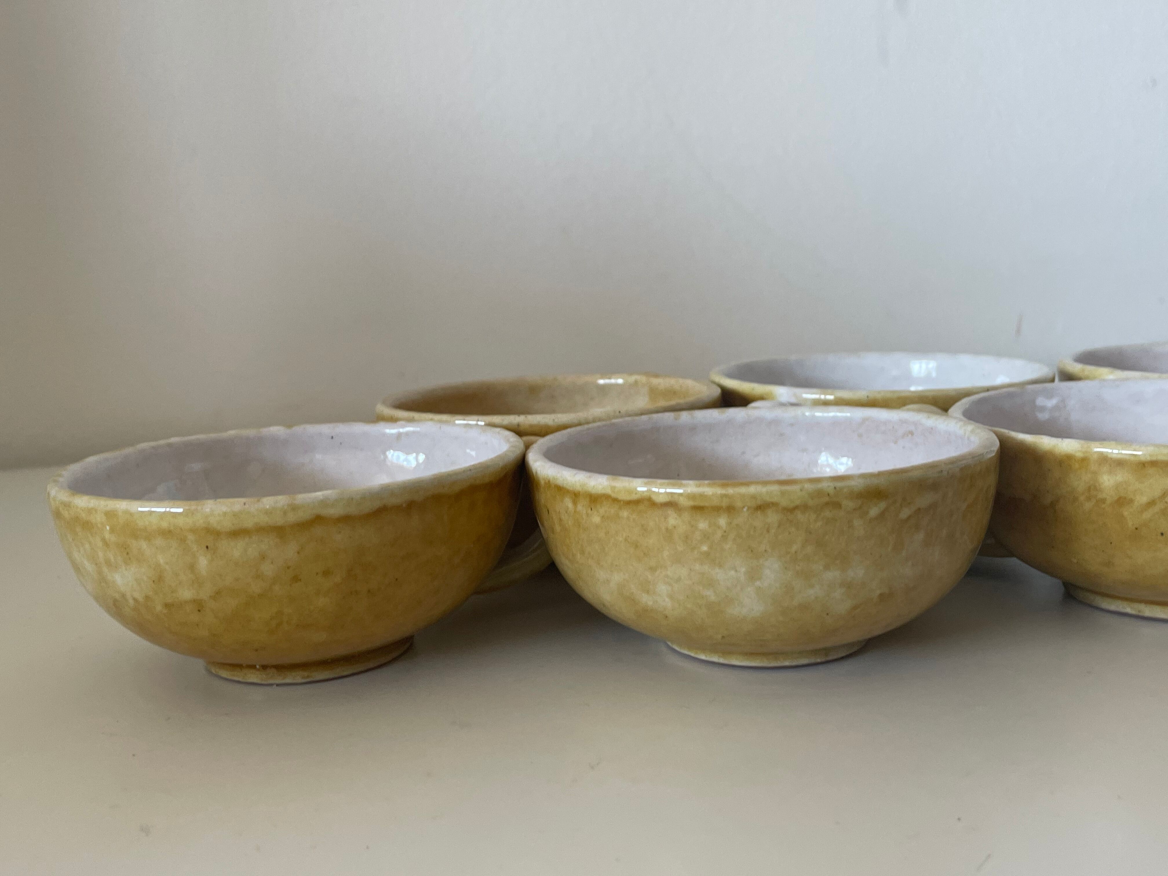 6 tea cups André Freymond