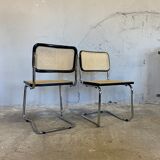 Pair of vintage chairs Cesca by Marcel Breuer
