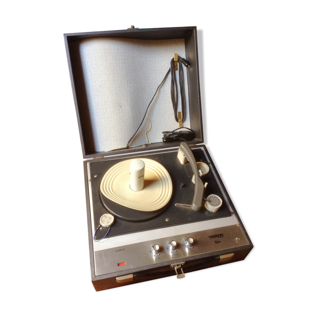 ANCIENNE VALISE ELECTROPHONE FONTANA PHILIPS À LORGUES
