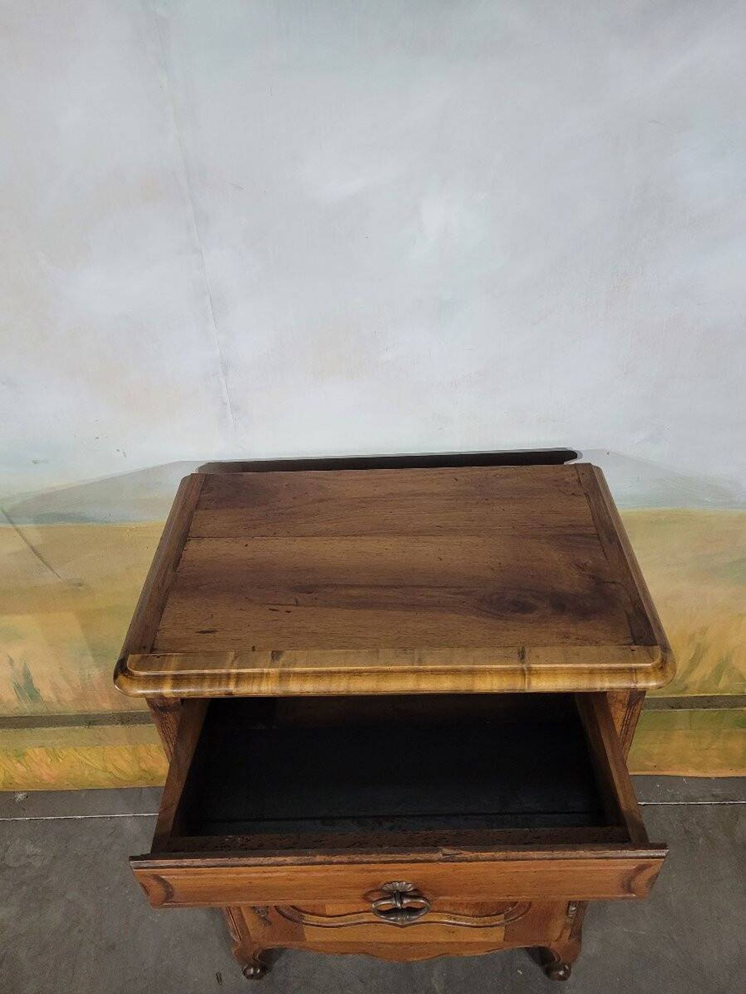 Walnut confiturer from the 19th century.