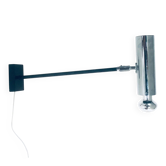 Mid-Century Modern Design Chrome Spot Wall Lamp, 1960s