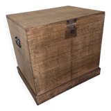 Solid oak chest