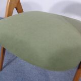 Beech chair in green, 1960s