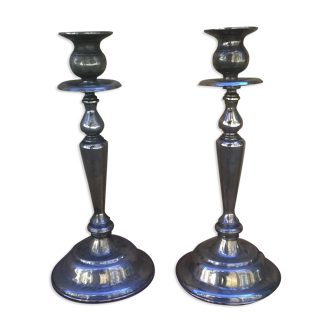 Pair of vintage candlesticks