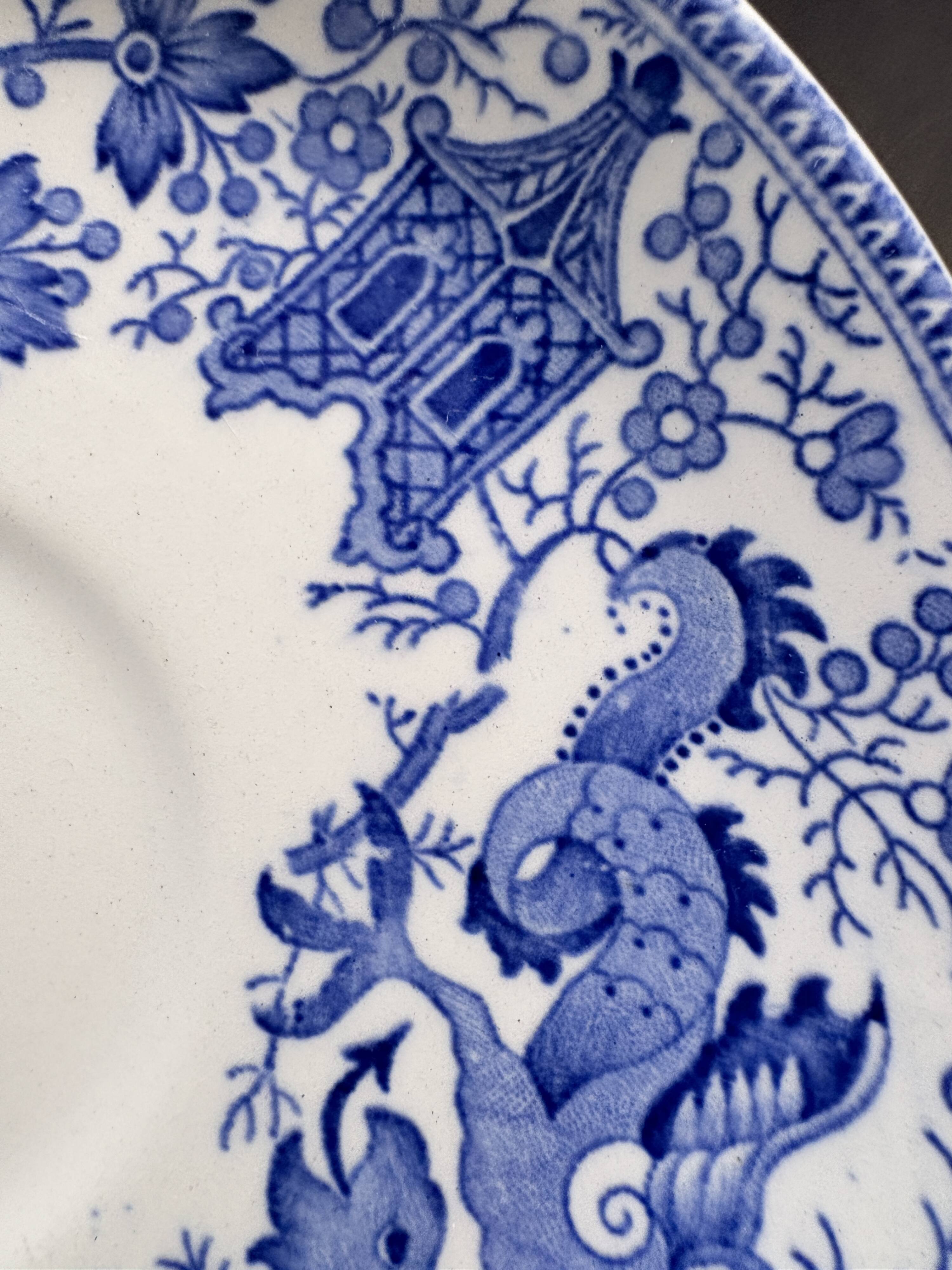 Service de 6 Grandes Tasses Dragon Boch