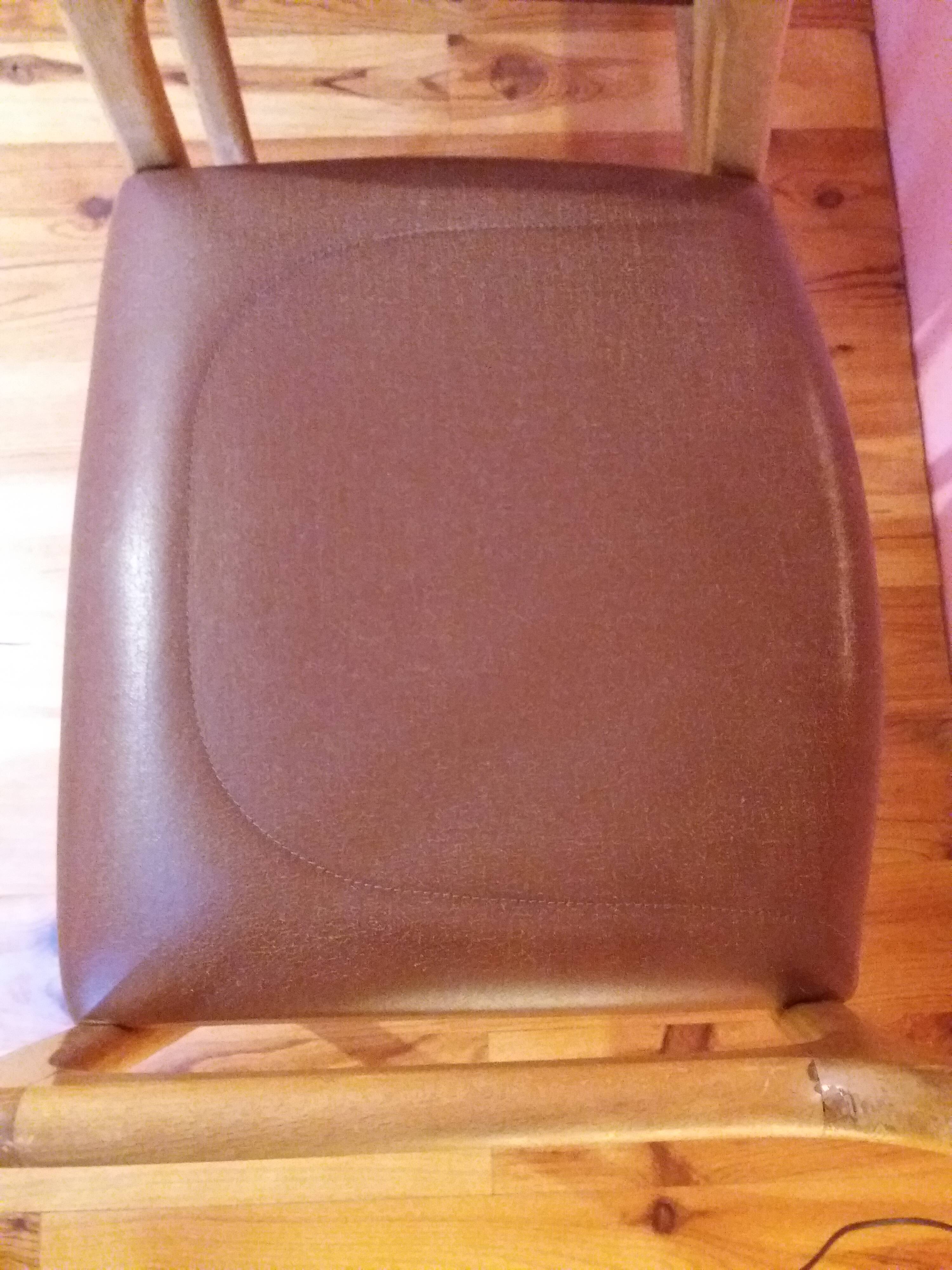 Pair of Chair "sled" by Baumann