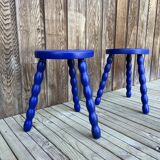 Pair of twisted stools or tables
