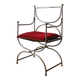 Fauteuil Curule, Maison Jansen, 1970