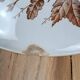 Antique compotier Badonviller model Blackberry in ironstone