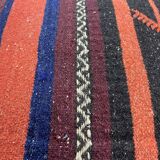 Vintage Turkish KIlim Cushion Cover, 60x60 cm