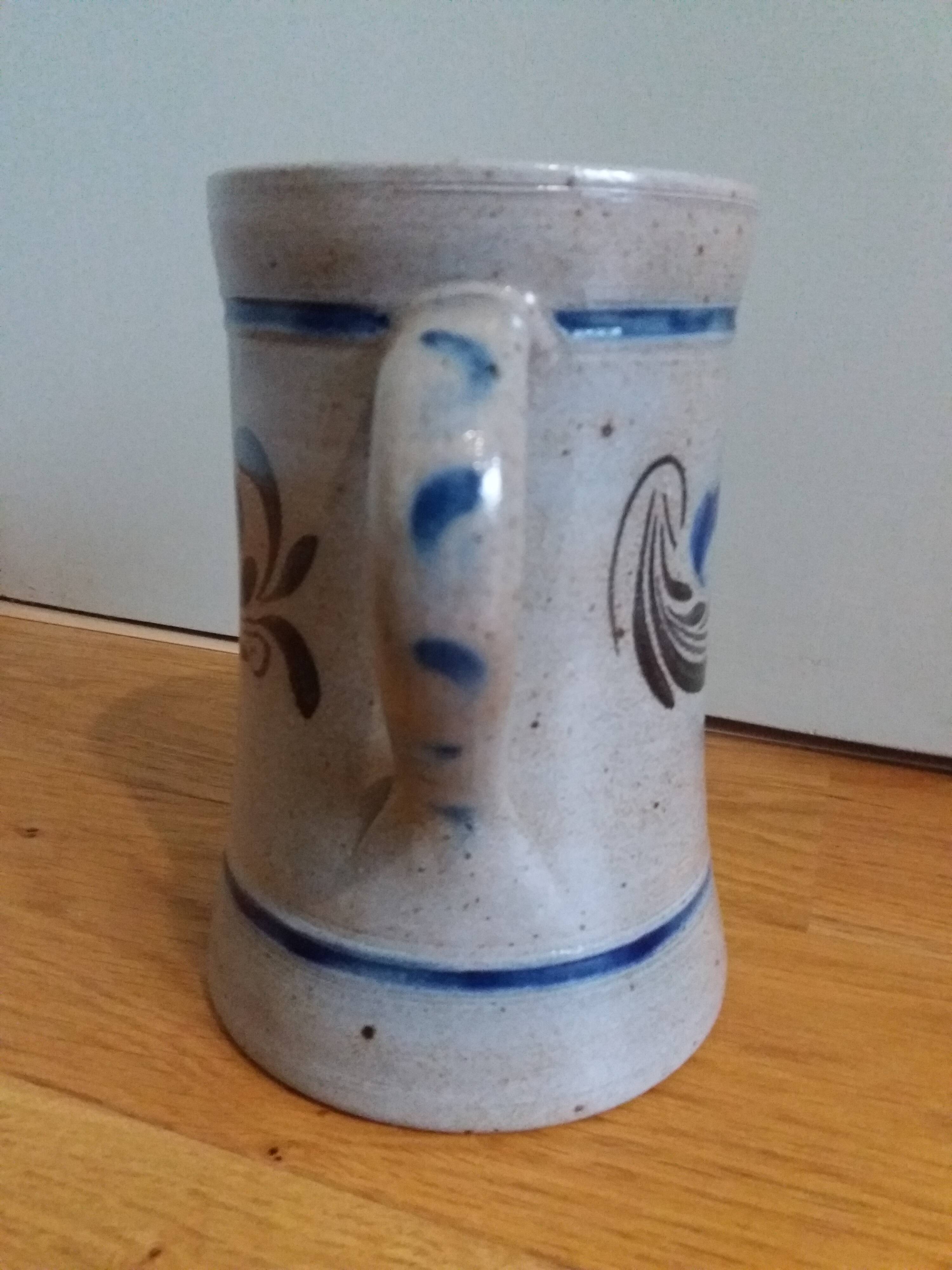 Stoneware jug from Alsace