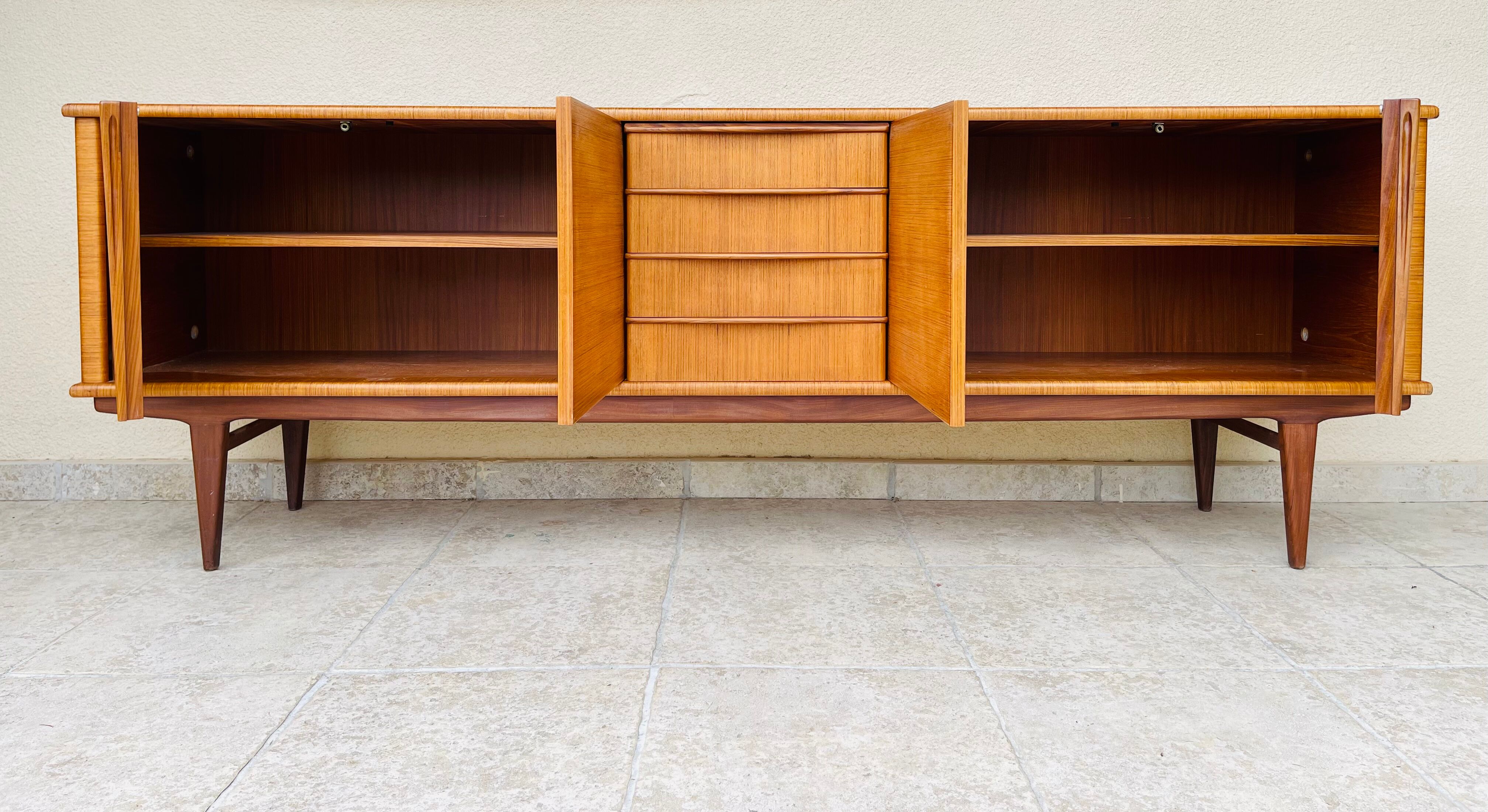 Scandinavian teak sideboard