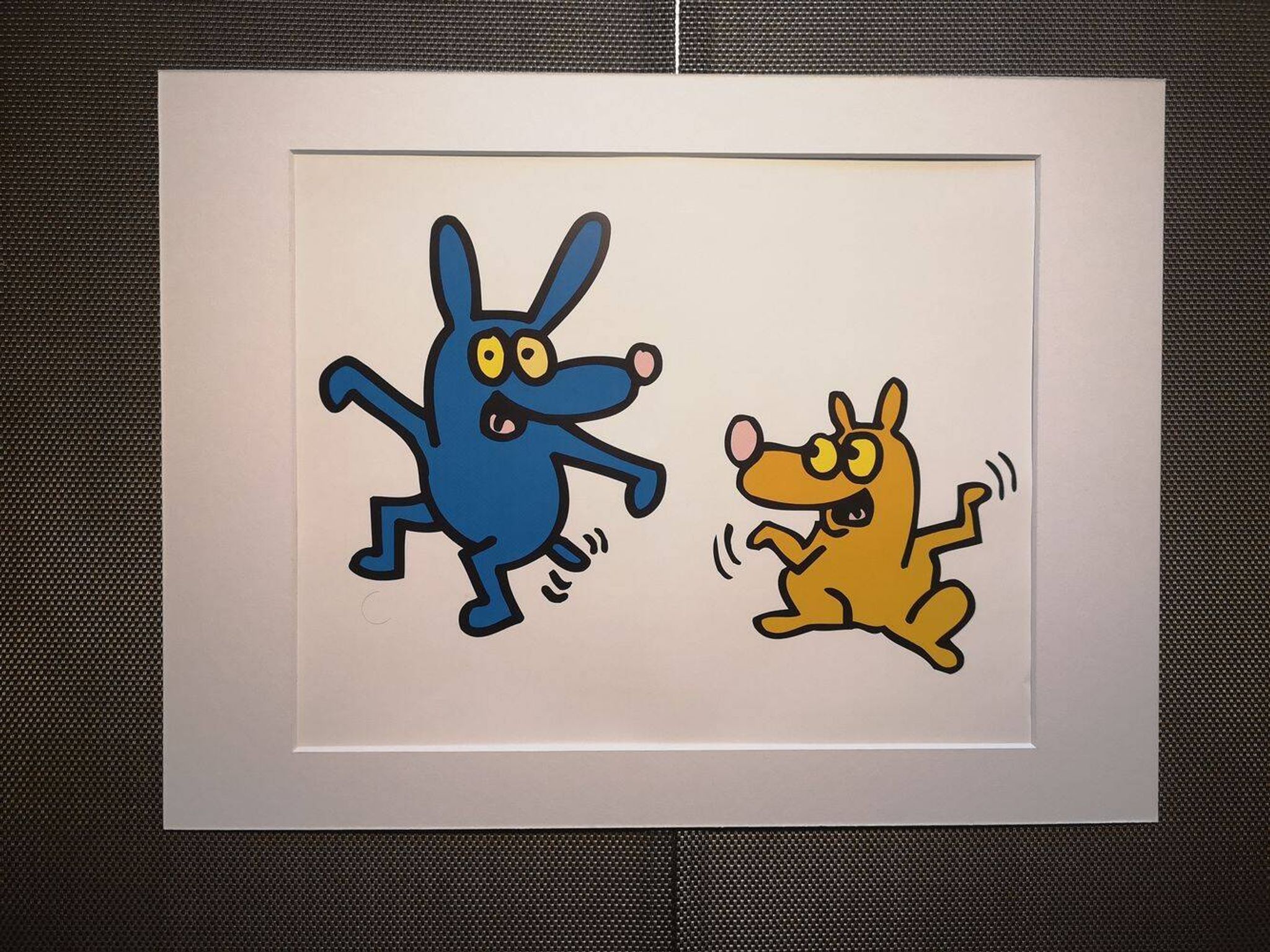 Illustration de Keith Haring - Série 'Animals' - 2/12