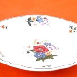 Large salad bowl with polylobed edges Earthenware Sarreguemines France Agreste model