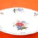 Large salad bowl with polylobed edges Earthenware Sarreguemines France Agreste model