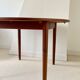 Table à manger ronde en teck design scandinave