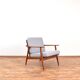 Mid-Century Danish Teak Armchair, 1960s.