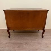 Louis XV style chest of drawers in cherry wood