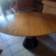 Extendable oval table by Arnold Merckx for Arco 90s