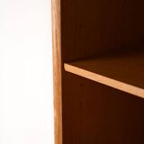 Oak bookcase with drawers