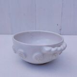 Malicorne earthenware bowl, Emile Tessier, vintage