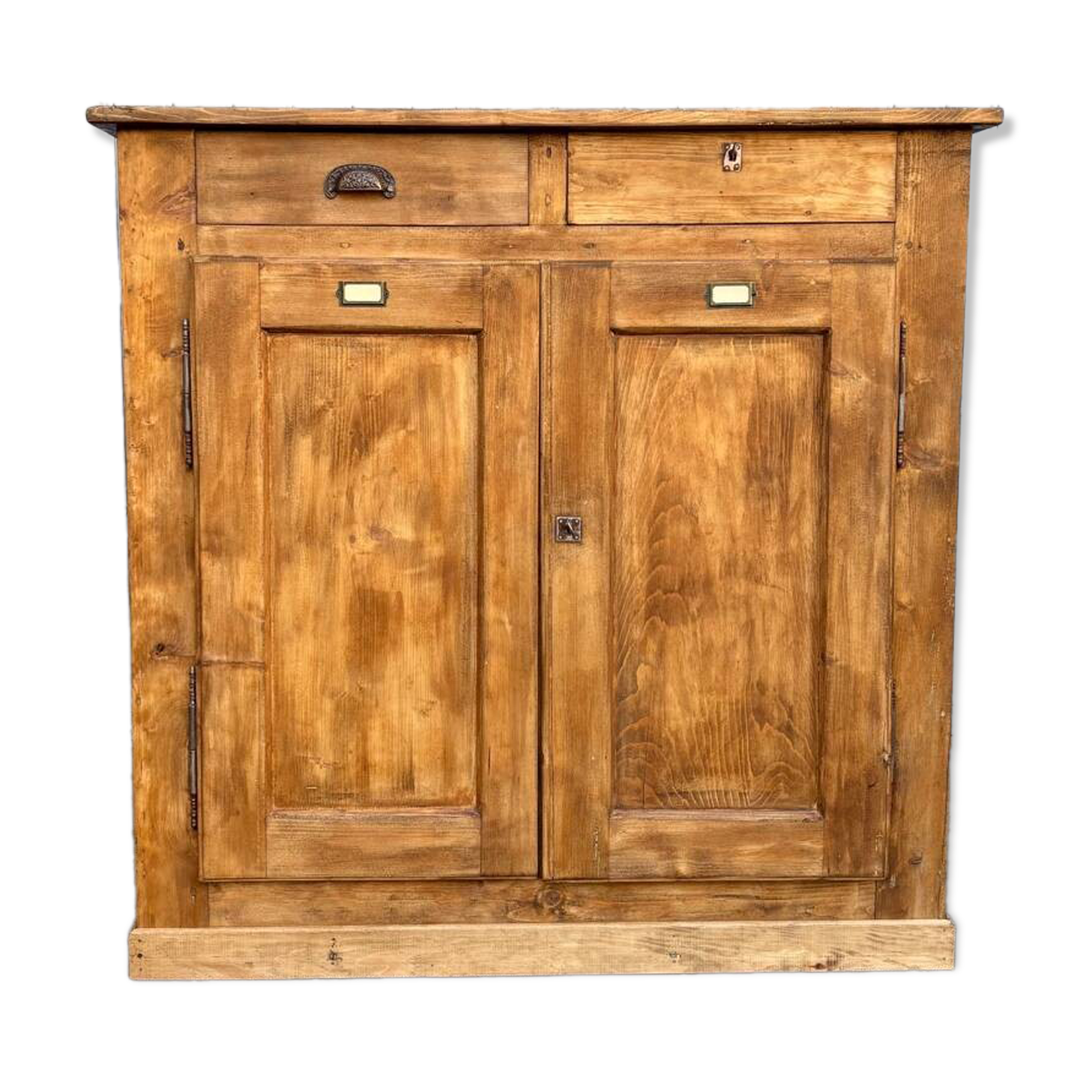 Antique solid wood sideboard