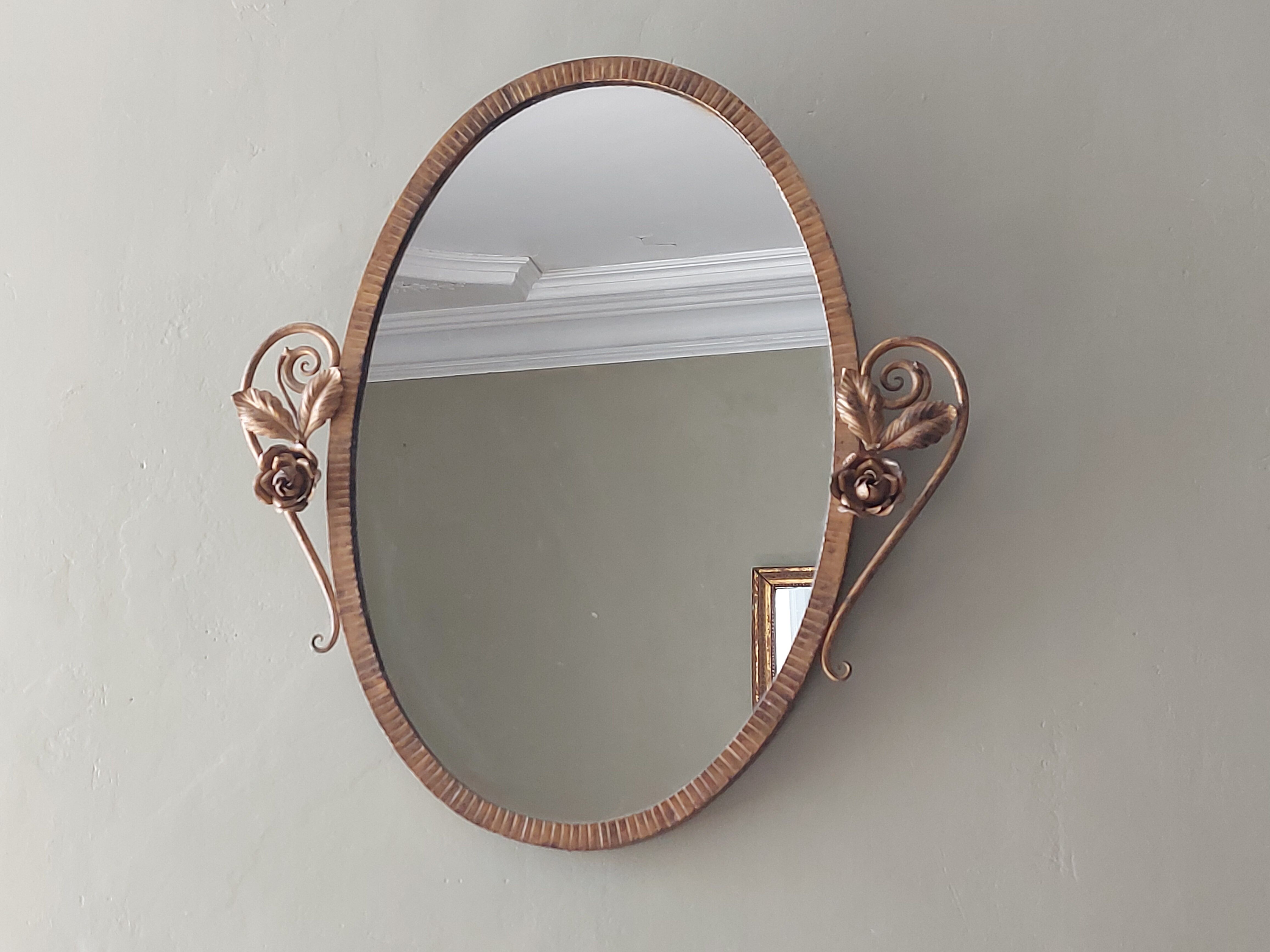 Art deco mirror - 46x50cm