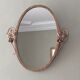 Miroir ovale Art deco - 46x50cm