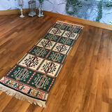 Coureur Kilim fait à la main 267x81cm
