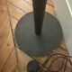 Rare designer dial lamp in cast steel
