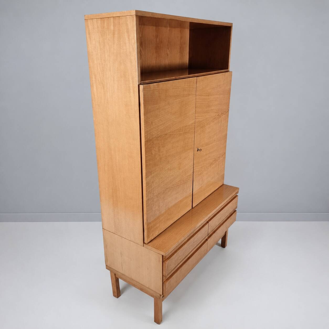 Vintage Cabinet in Ash, 1970s