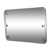 Rectangular beveled mirror 60x42