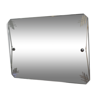 Rectangular beveled mirror 60x42