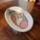 Ceramic dish/coffee bowl by Daniel Étienne Vallauris, signed