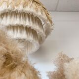 Macrame pendant light
