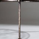 Bronze and glass coffee table, Lothar Klute, 1980s