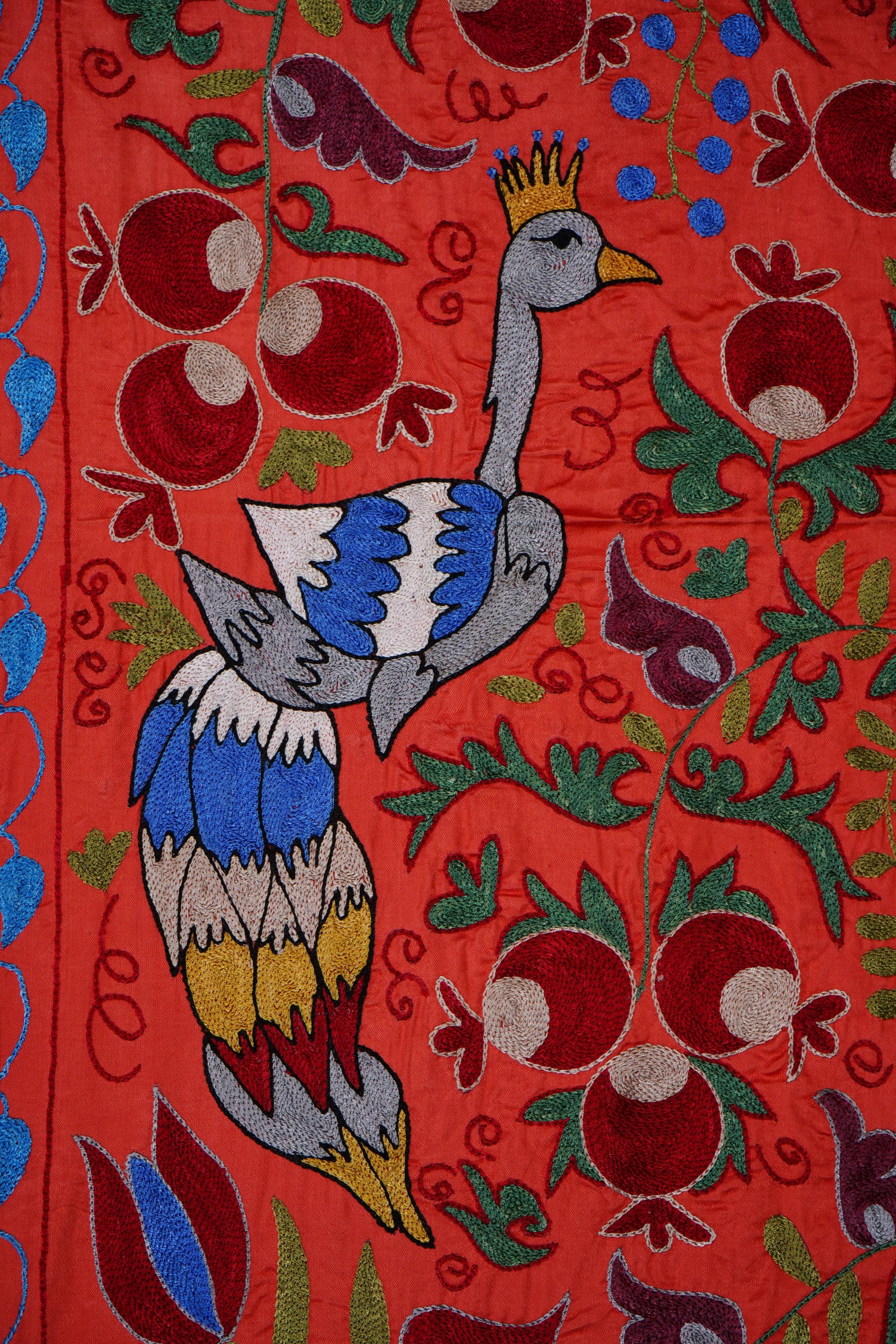 Hand-knotted rug, vintage Turkish rug 103x186 cm