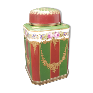 Flocon couvert en porcelaine