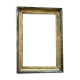 Old gold frame 47x33cm
