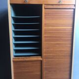 Double curtain notary furniture