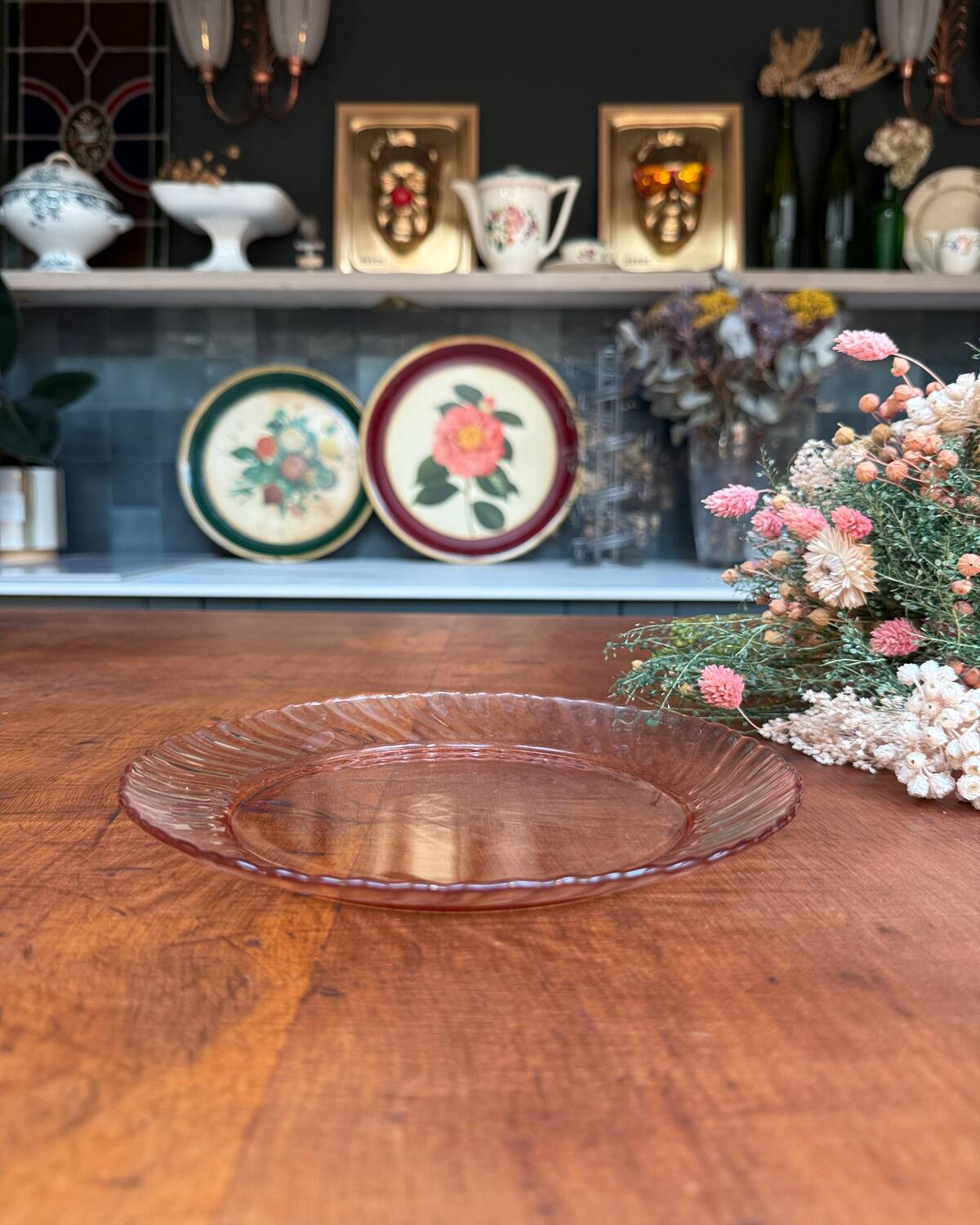 Set of 6 Rosaline dessert plates