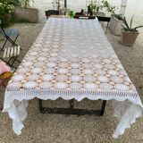 Crochet bedspread