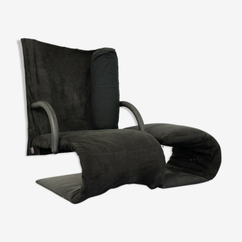 Armchair and ottoman wooden Ligne Roset 80