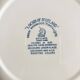 Old English dinner plates