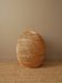 Suspension in vintage woven natural rattan wicker, handcrafted, handmade bohemian style