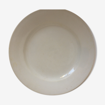 Assiette porcelaine estampillée Pyroblan