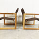 Pair of Diana armchairs designed by Karin Mobring for Ikea, 1980s