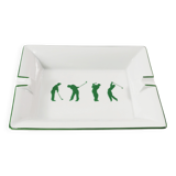 Porcelain cigar ashtray, Philippe Deshoulieres, France, 1980s.