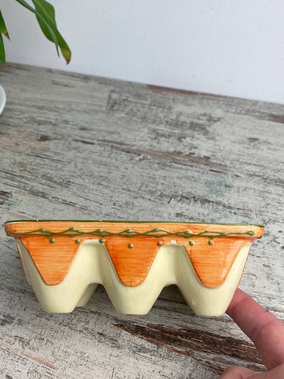 Vallauris ceramic egg box